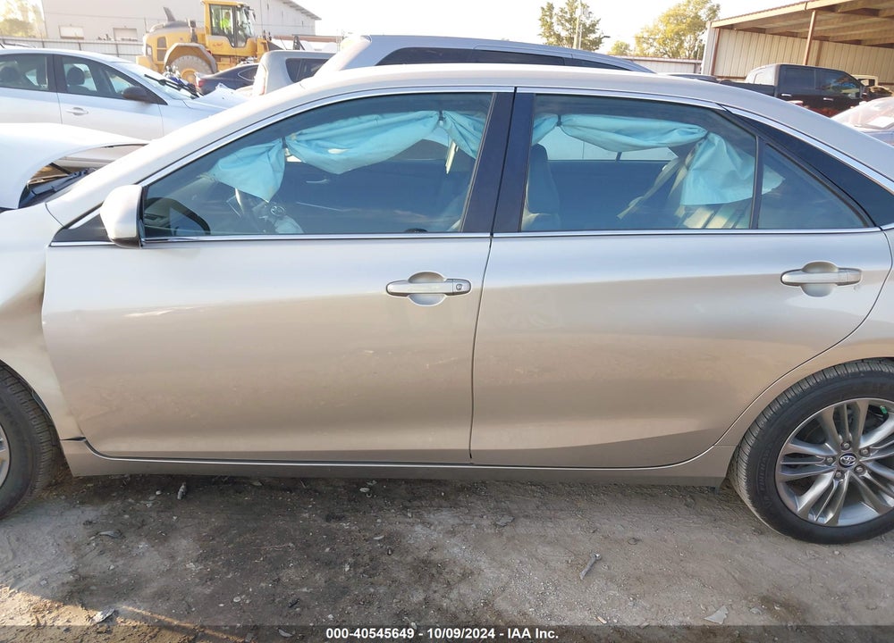 2016 TOYOTA CAMRY SE VIN: 4T1BF1FK4GU573424