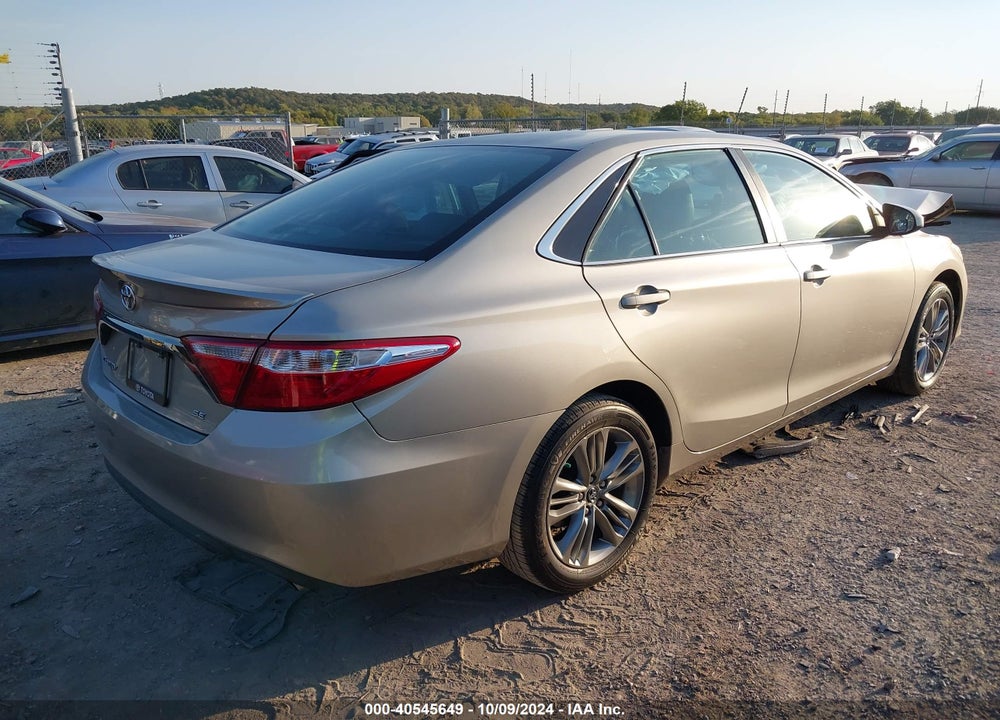 2016 TOYOTA CAMRY SE VIN: 4T1BF1FK4GU573424