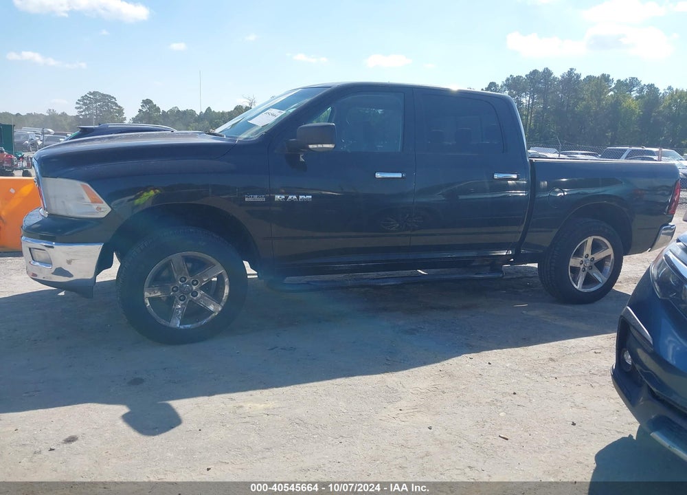2009 DODGE RAM 1500 SLT/SPORT/TRX VIN: 1D3HV13T19S749950