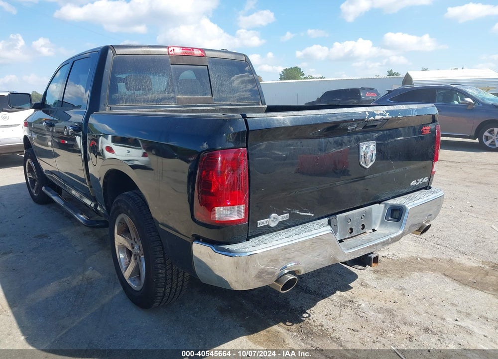 2009 DODGE RAM 1500 SLT/SPORT/TRX VIN: 1D3HV13T19S749950