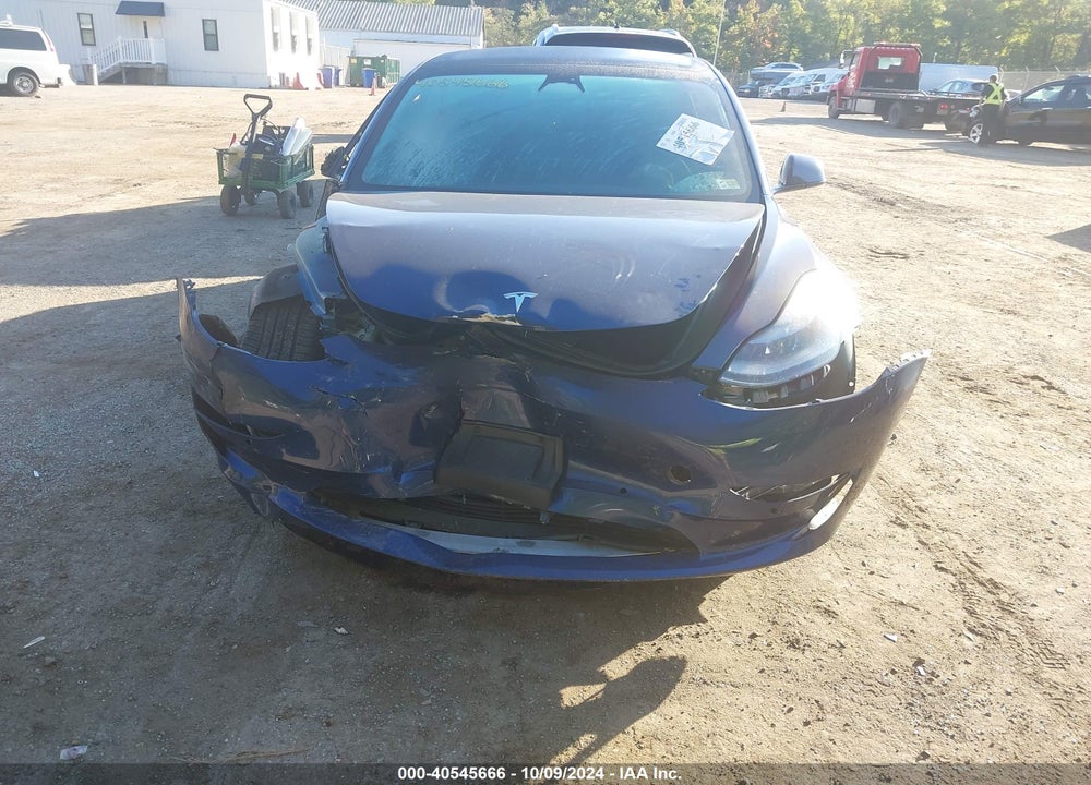 2022 TESLA MODEL 3 LONG RANGE DUAL MOTOR ALL-WHEEL DRIVE VIN: 5YJ3E1EB7NF289420