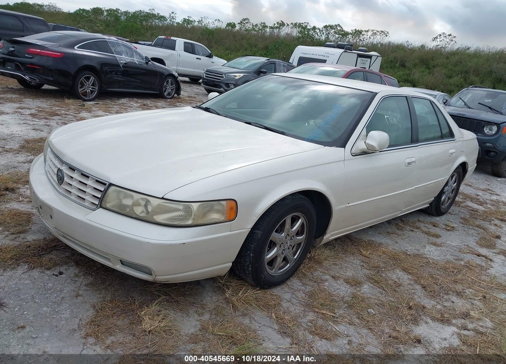 2001 CADILLAC SEVILLE STS VIN: 1G6KY54901U235518