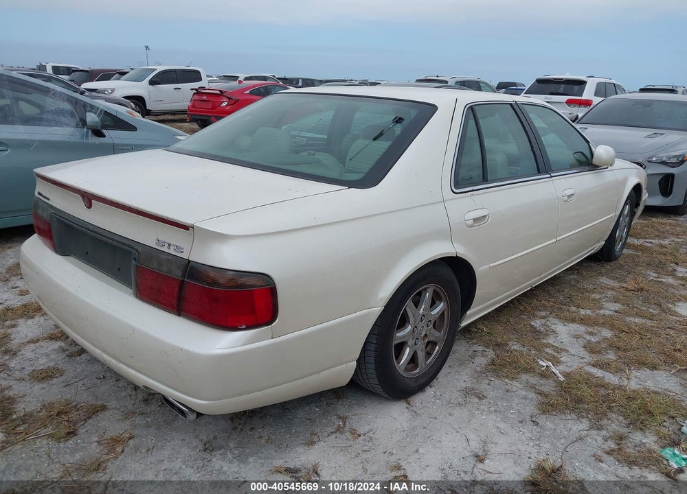 2001 CADILLAC SEVILLE STS VIN: 1G6KY54901U235518