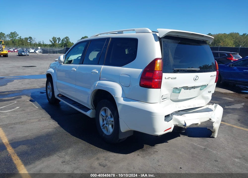 2004 LEXUS GX 470 VIN: JTJBT20X840057607