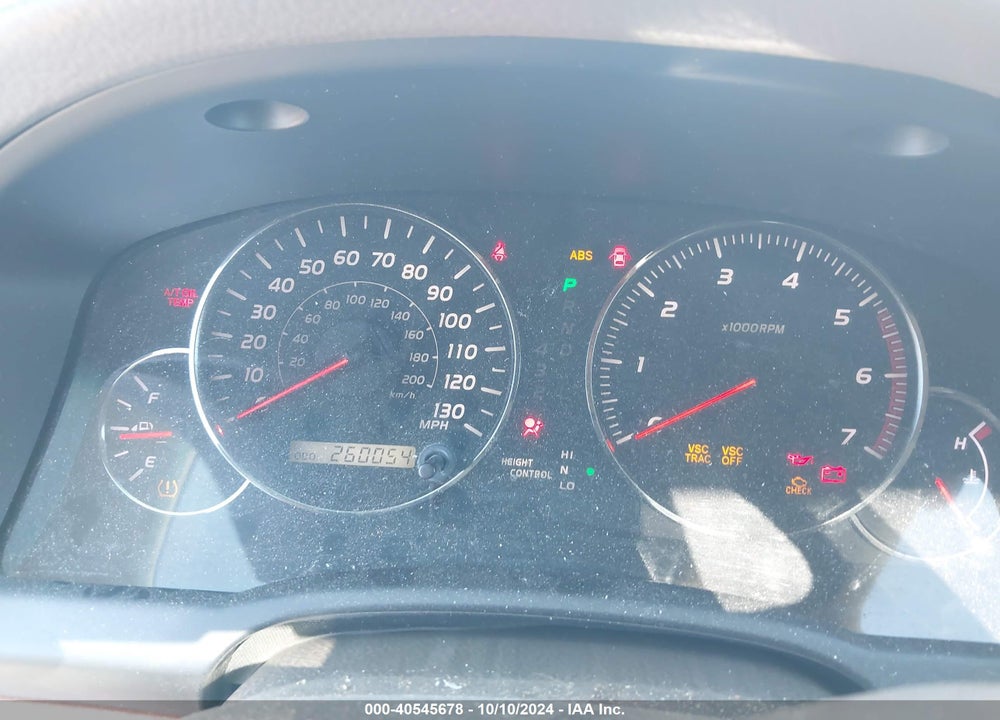 2004 LEXUS GX 470 VIN: JTJBT20X840057607