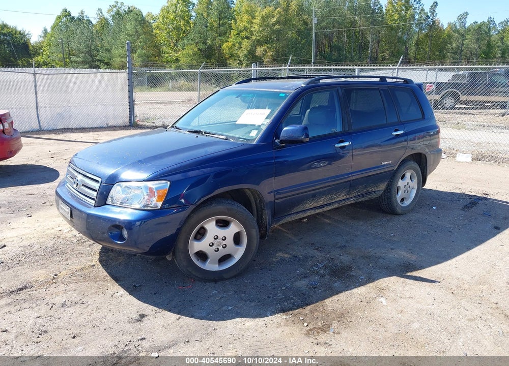 2007 TOYOTA HIGHLANDER LIMITED V6 VIN: JTEDP21A570145752