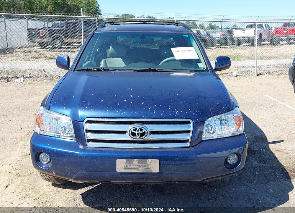 2007 TOYOTA HIGHLANDER LIMITED V6 VIN: JTEDP21A570145752