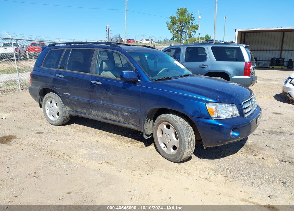 2007 TOYOTA HIGHLANDER LIMITED V6 VIN: JTEDP21A570145752