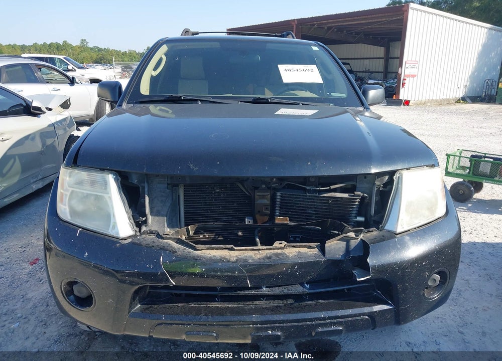 2012 NISSAN PATHFINDER S VIN: 5N1AR1NN9CC613396