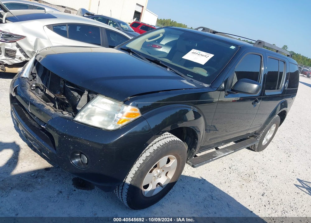 2012 NISSAN PATHFINDER S VIN: 5N1AR1NN9CC613396