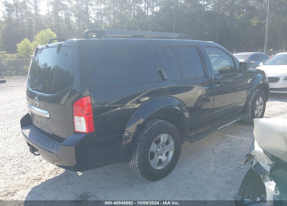 2012 NISSAN PATHFINDER S VIN: 5N1AR1NN9CC613396