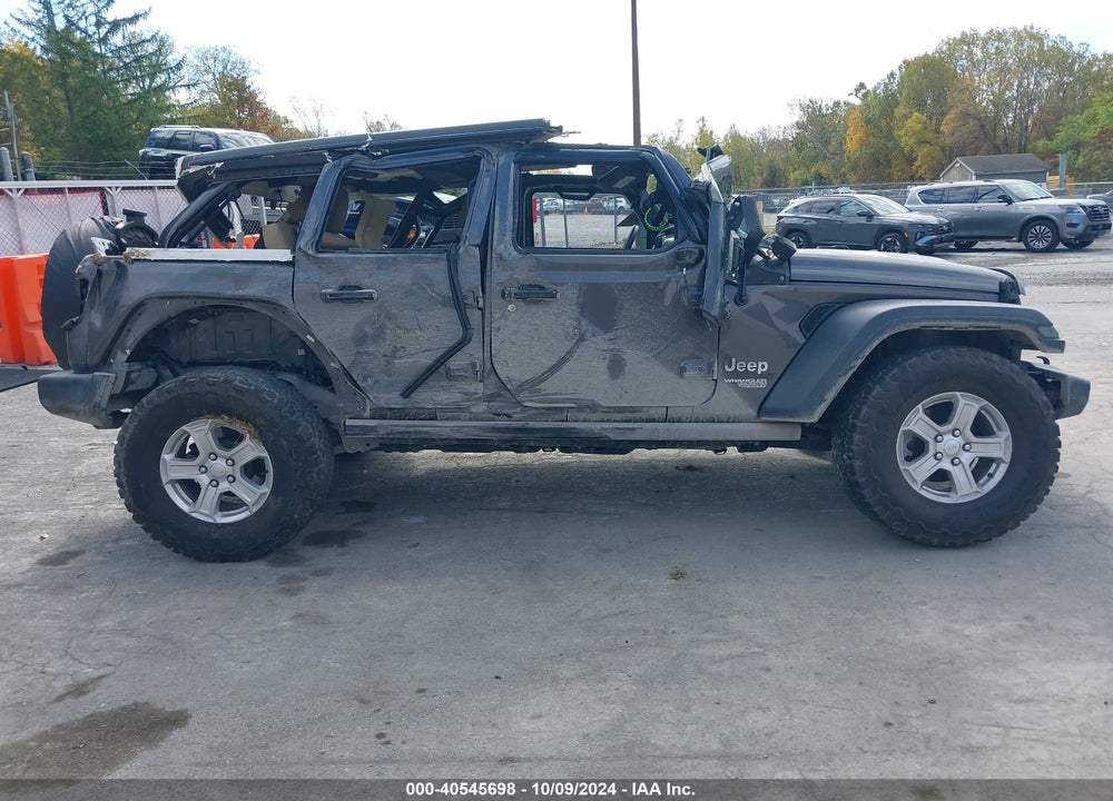2019 JEEP WRANGLER UNLIMITED SPORT S 4X4 VIN: 1C4HJXDG4KW525353
