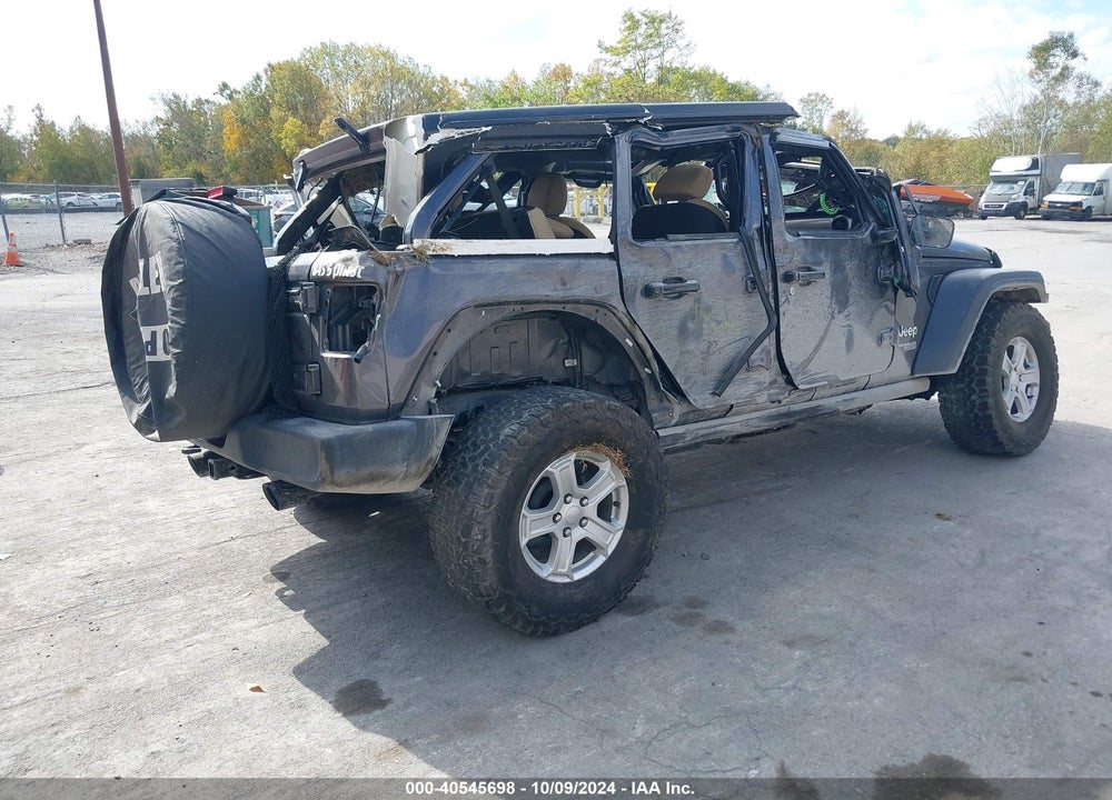 2019 JEEP WRANGLER UNLIMITED SPORT S 4X4 VIN: 1C4HJXDG4KW525353