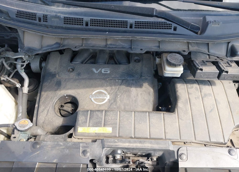 2012 NISSAN QUEST SL VIN: JN8AE2KPXC9048556