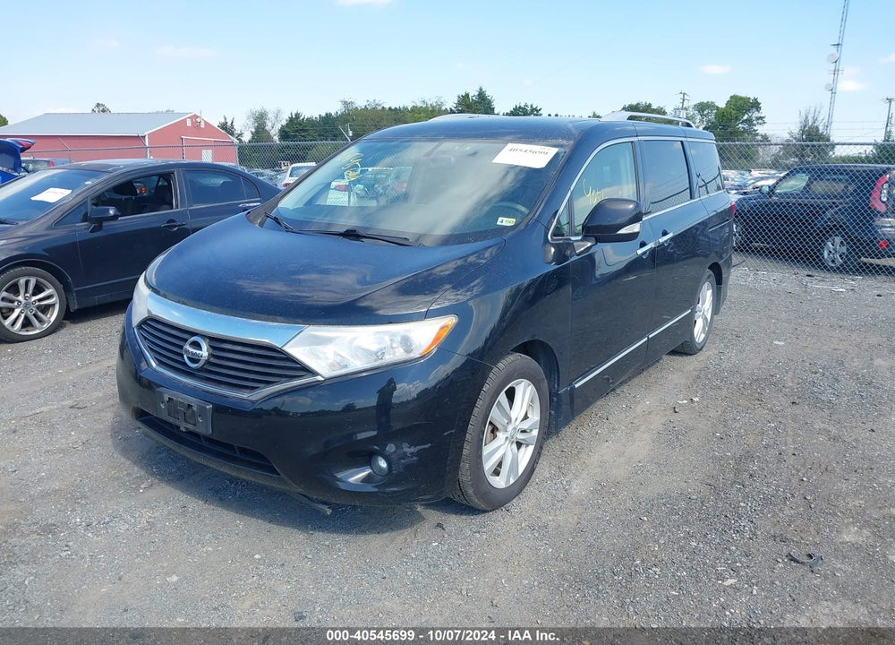 2012 NISSAN QUEST SL VIN: JN8AE2KPXC9048556