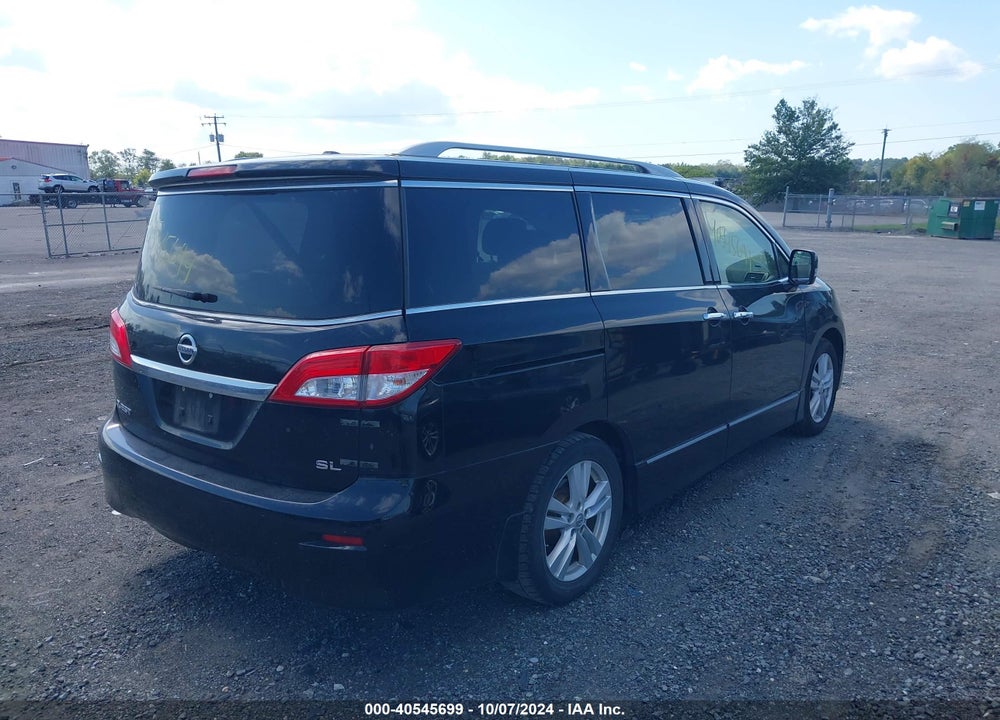 2012 NISSAN QUEST SL VIN: JN8AE2KPXC9048556