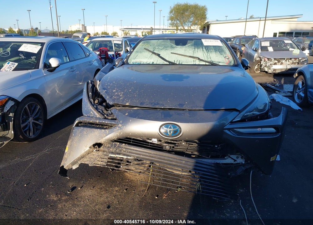 2022 TOYOTA MIRAI XLE VIN: JTDAAAAA1NA005756