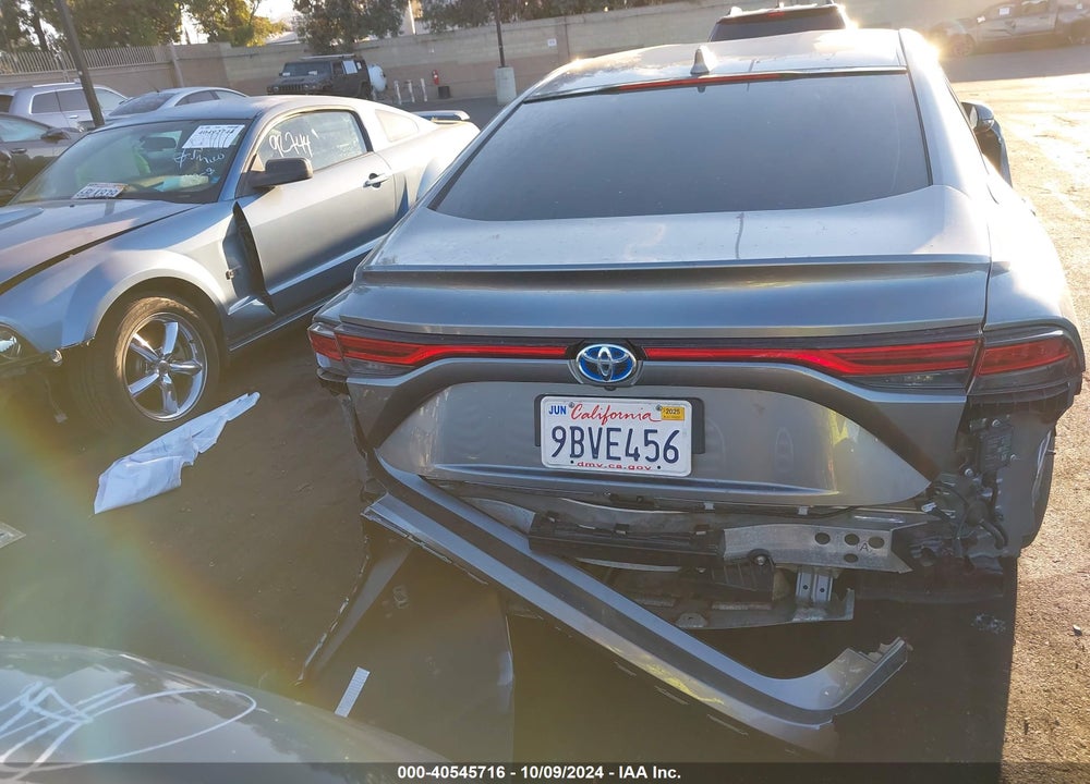 2022 TOYOTA MIRAI XLE VIN: JTDAAAAA1NA005756