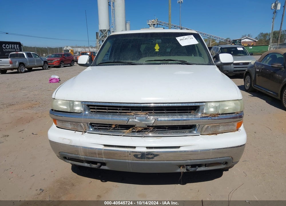 2002 CHEVROLET SUBURBAN 1500 LT VIN: 3GNFK16Z12G243886
