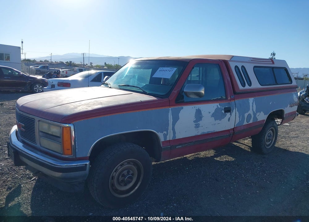 1990 GMC SIERRA K2500 VIN: 1GTFK24K7LZ547990