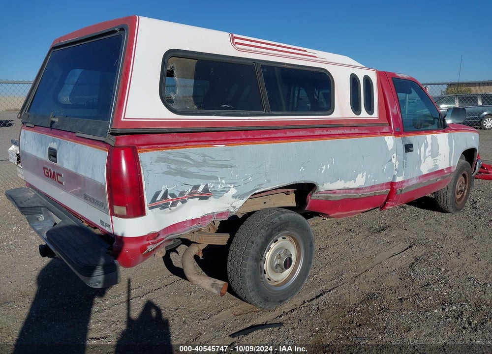 1990 GMC SIERRA K2500 VIN: 1GTFK24K7LZ547990
