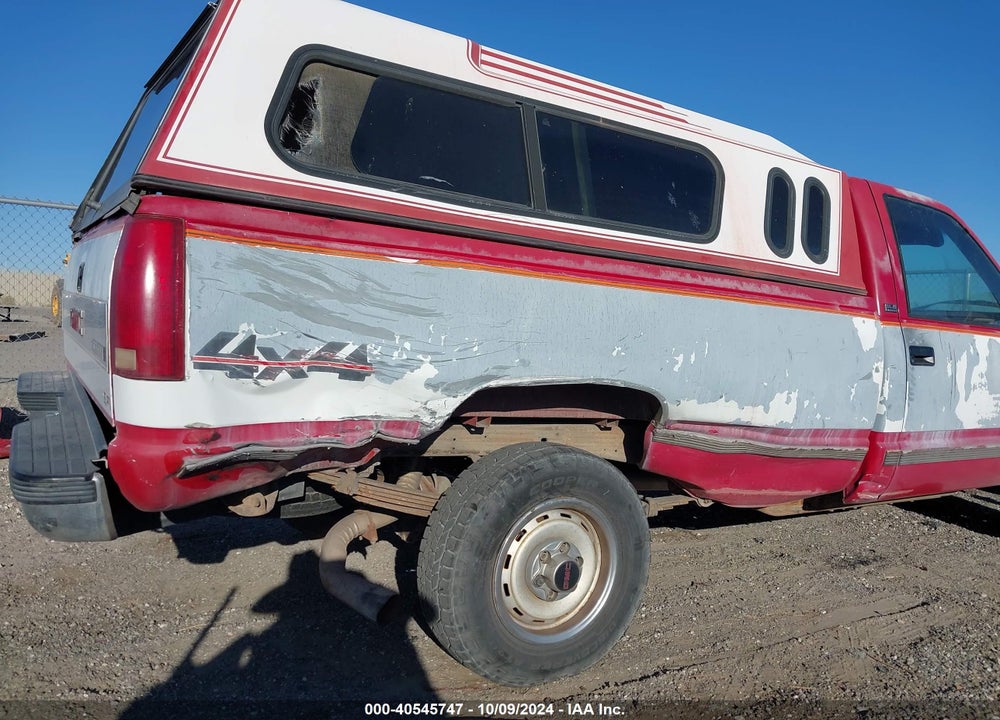 1990 GMC SIERRA K2500 VIN: 1GTFK24K7LZ547990