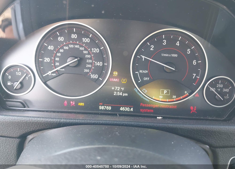 2014 BMW 328I VIN: WBA3A5C59EP600817