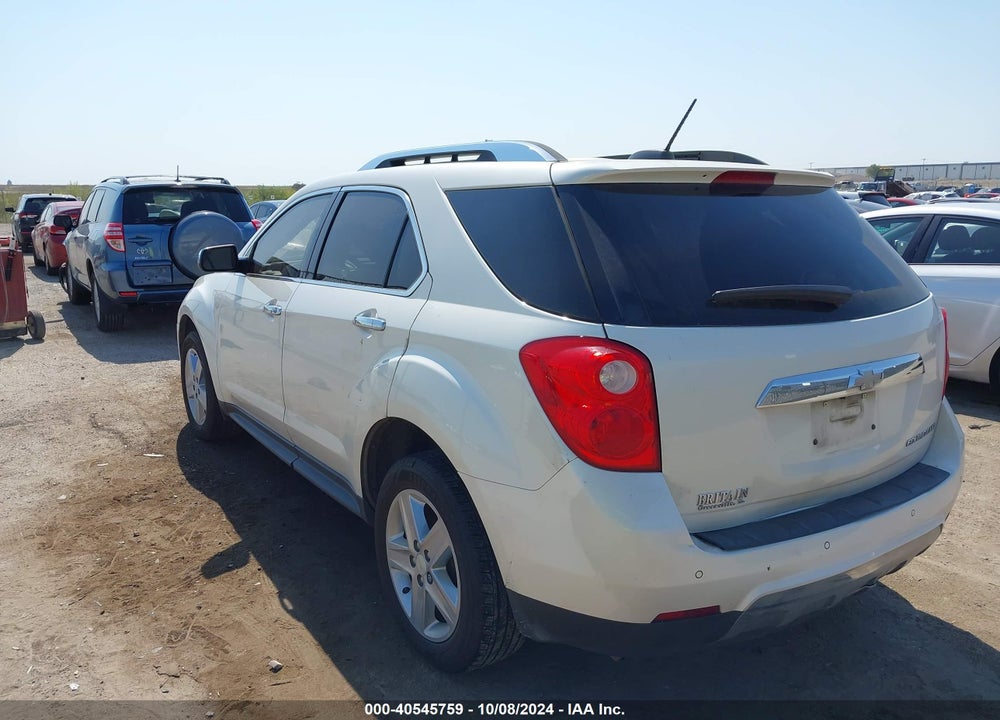 2015 CHEVROLET EQUINOX LTZ VIN: 1GNALDEKXFZ100681