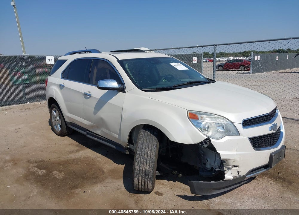 2015 CHEVROLET EQUINOX LTZ VIN: 1GNALDEKXFZ100681