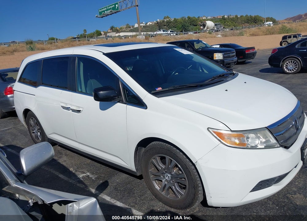 2012 HONDA ODYSSEY EX-L VIN: 5FNRL5H63CB037912