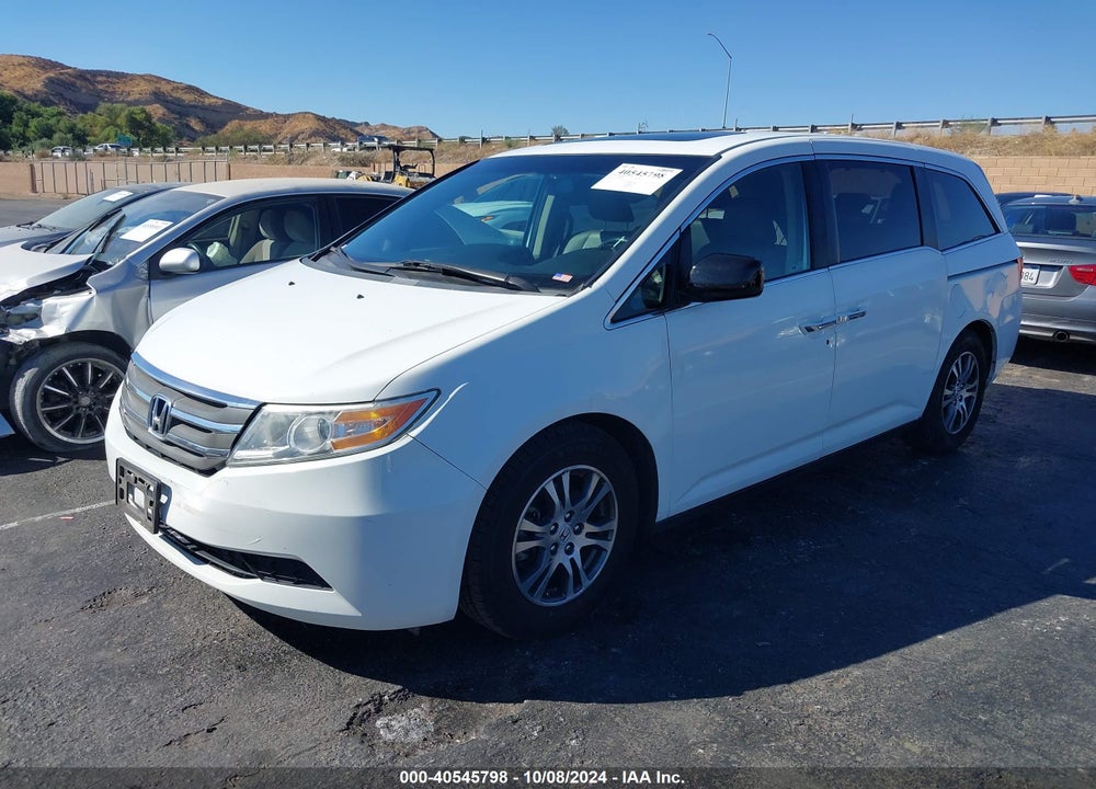 2012 HONDA ODYSSEY EX-L VIN: 5FNRL5H63CB037912