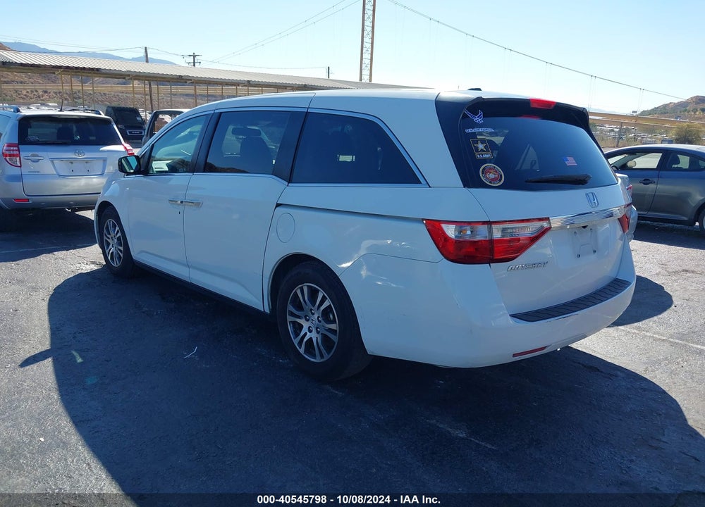2012 HONDA ODYSSEY EX-L VIN: 5FNRL5H63CB037912