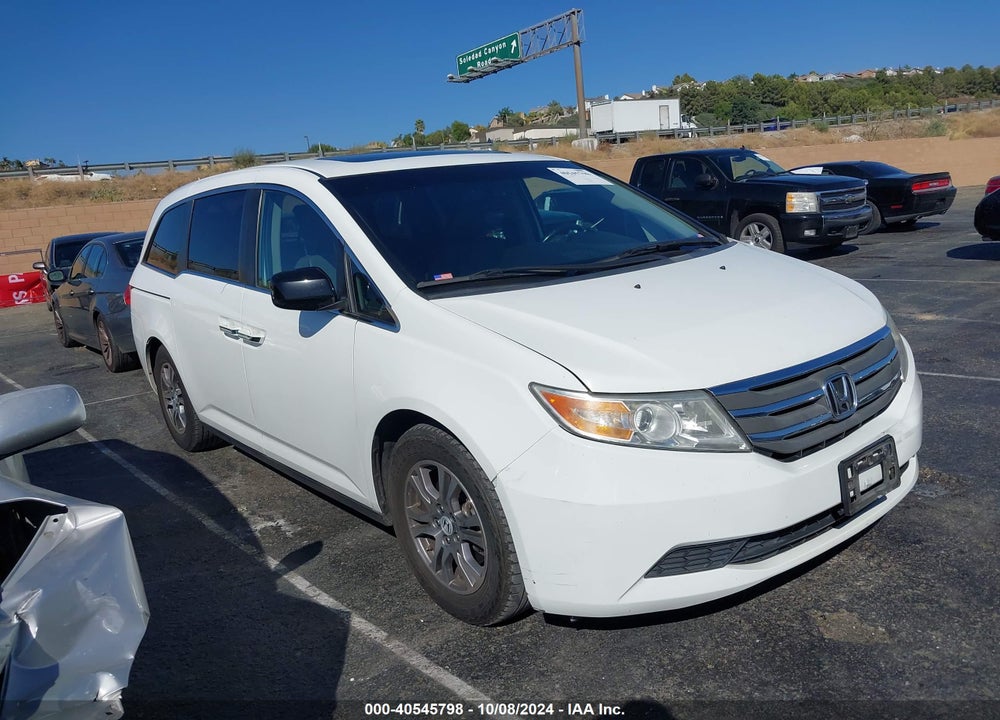 2012 HONDA ODYSSEY EX-L VIN: 5FNRL5H63CB037912