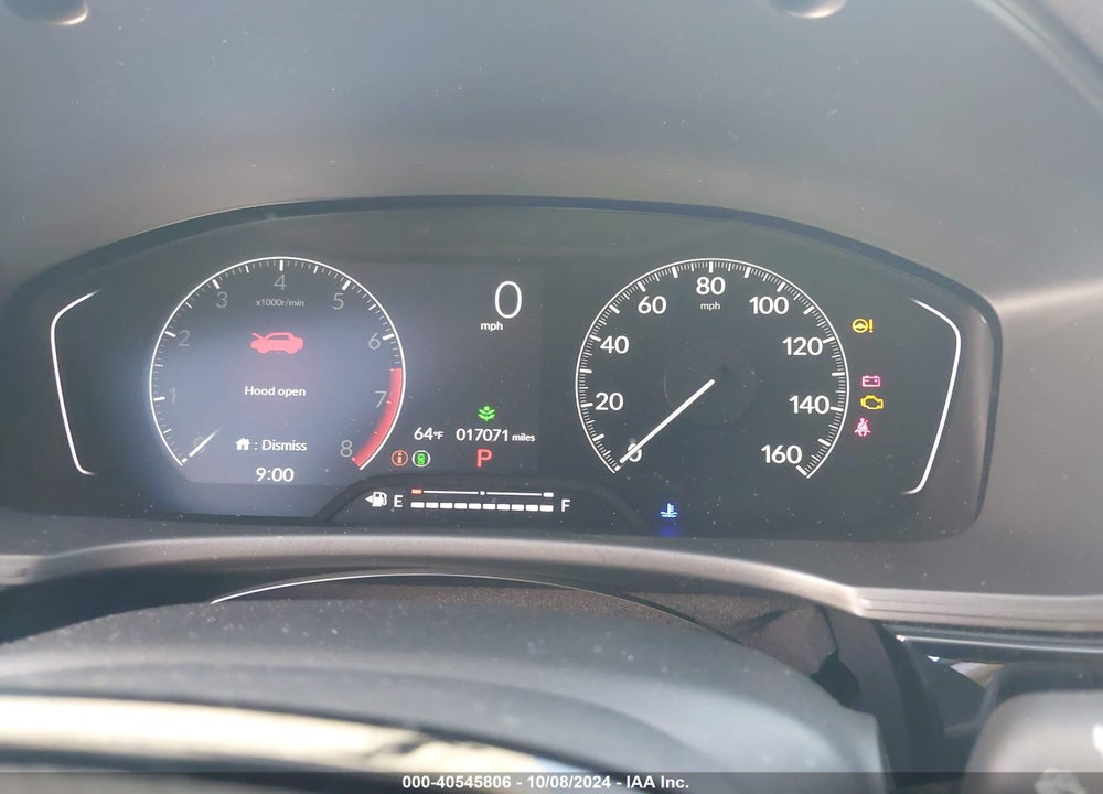 2024 HONDA CIVIC EX VIN: 2HGFE1F76RH308807