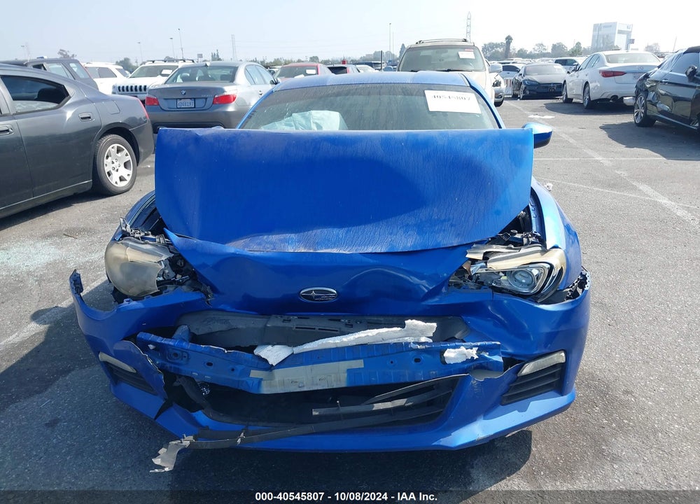 2014 SUBARU BRZ PREMIUM VIN: JF1ZCAB10E9605252