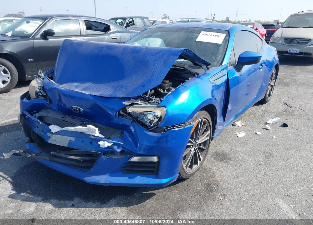 2014 SUBARU BRZ PREMIUM VIN: JF1ZCAB10E9605252