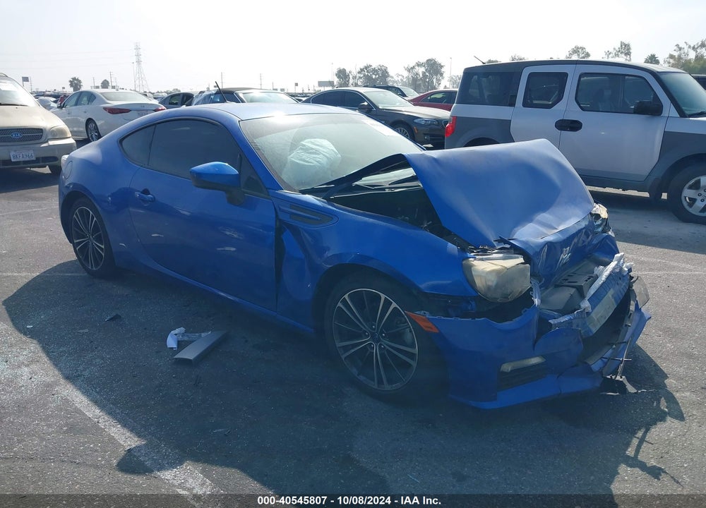 2014 SUBARU BRZ PREMIUM VIN: JF1ZCAB10E9605252