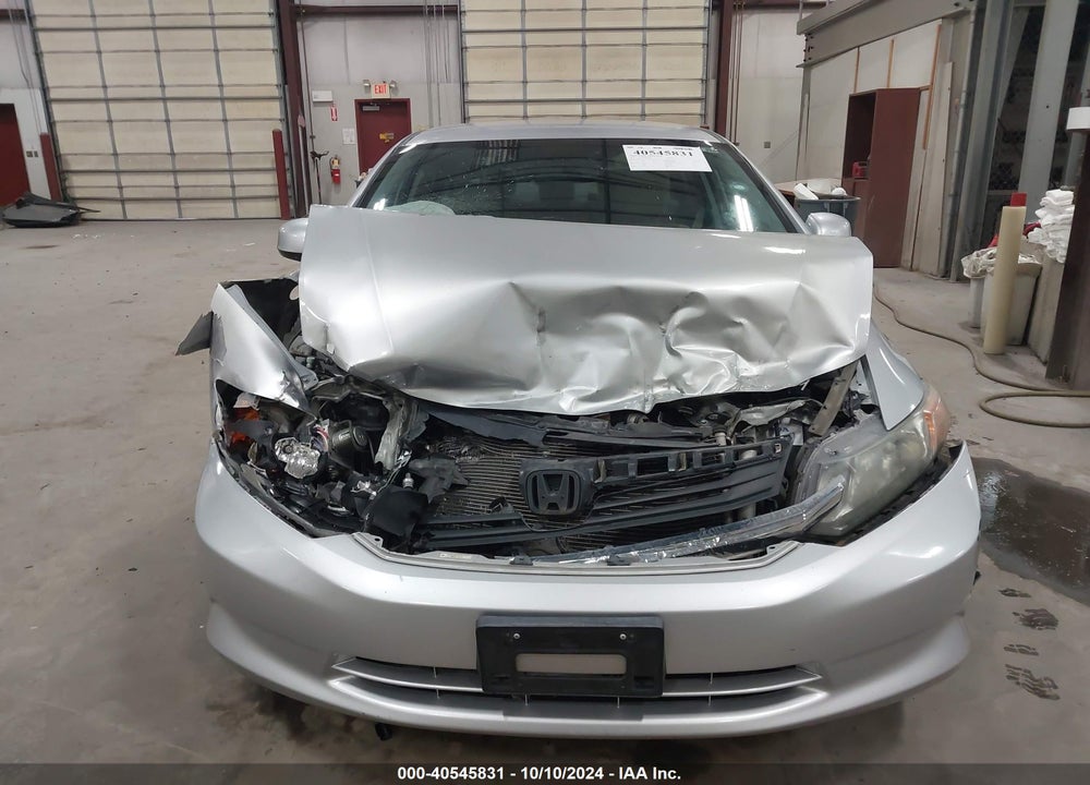 2012 HONDA CIVIC LX VIN: 2HGFB2F51CH589919