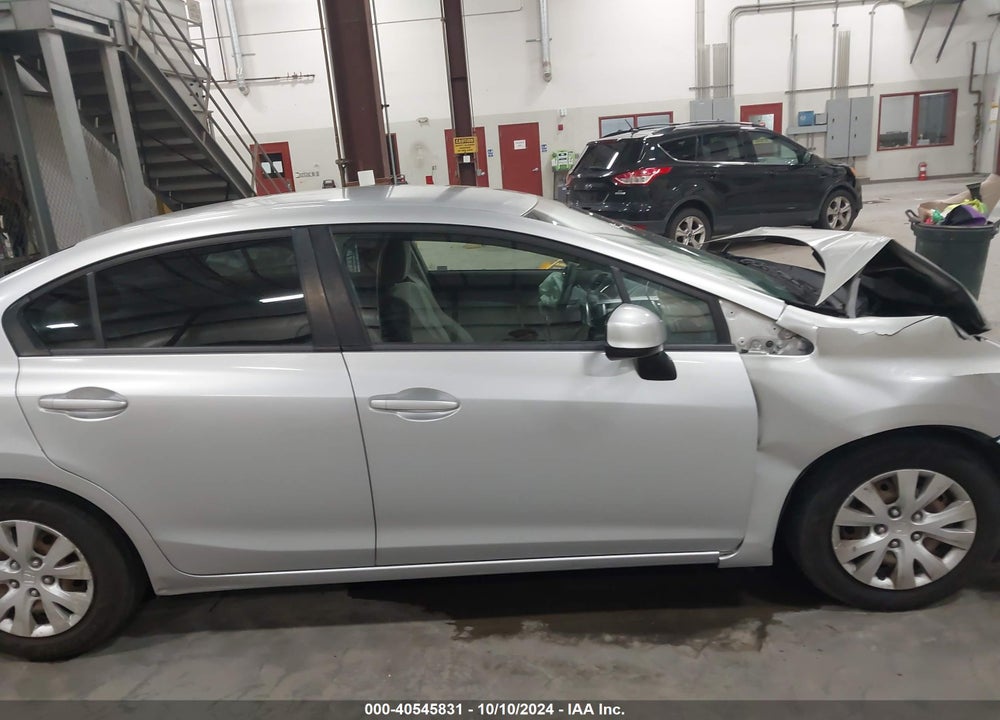2012 HONDA CIVIC LX VIN: 2HGFB2F51CH589919