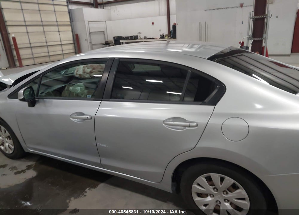 2012 HONDA CIVIC LX VIN: 2HGFB2F51CH589919