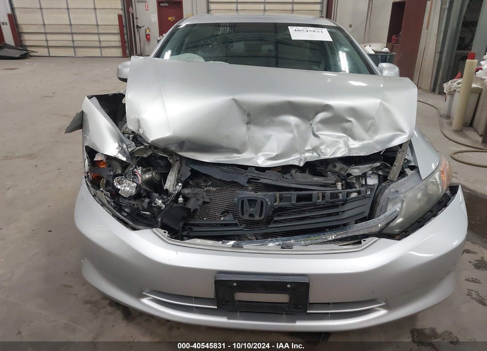 2012 HONDA CIVIC LX VIN: 2HGFB2F51CH589919