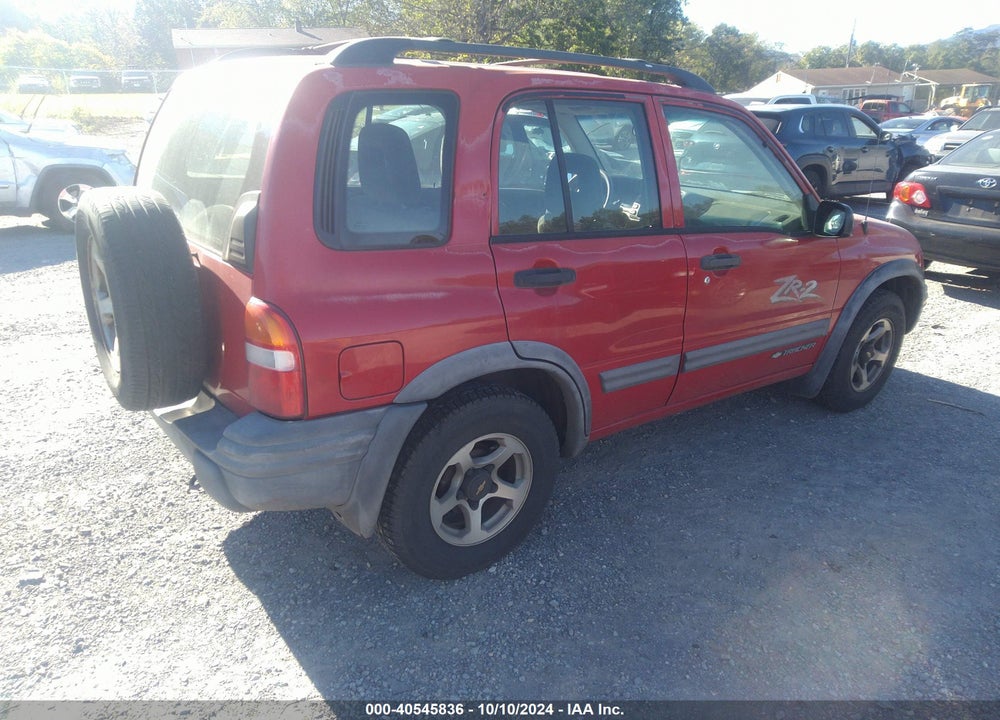 2002 CHEVROLET TRACKER HARD TOP ZR2 VIN: 2CNBJ734526924694