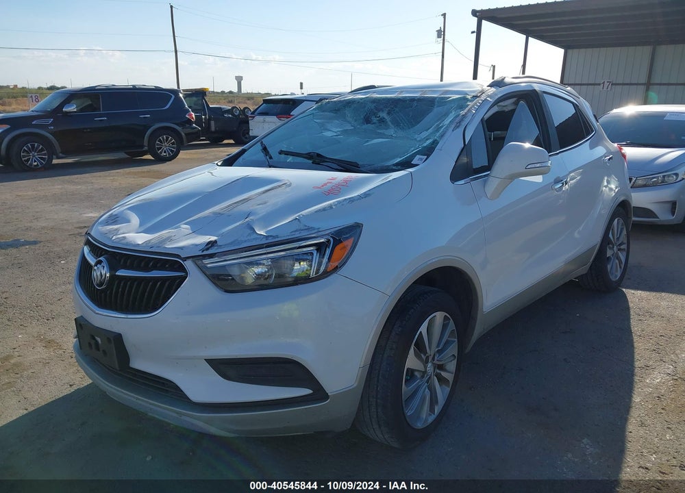 2019 BUICK ENCORE FWD PREFERRED VIN: KL4CJASB2KB710601