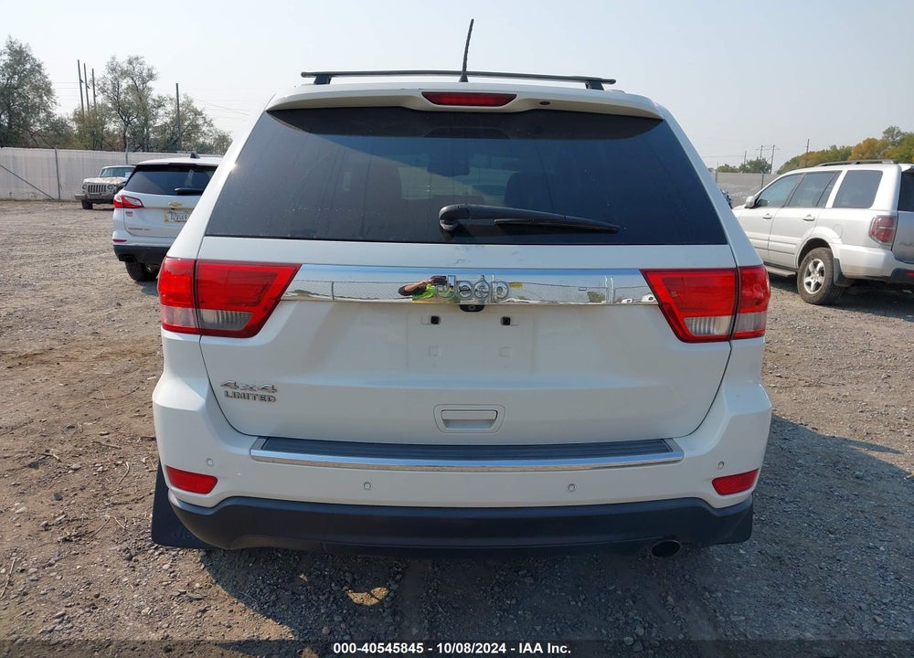 2012 JEEP GRAND CHEROKEE LIMITED VIN: 1C4RJFBG3CC218082