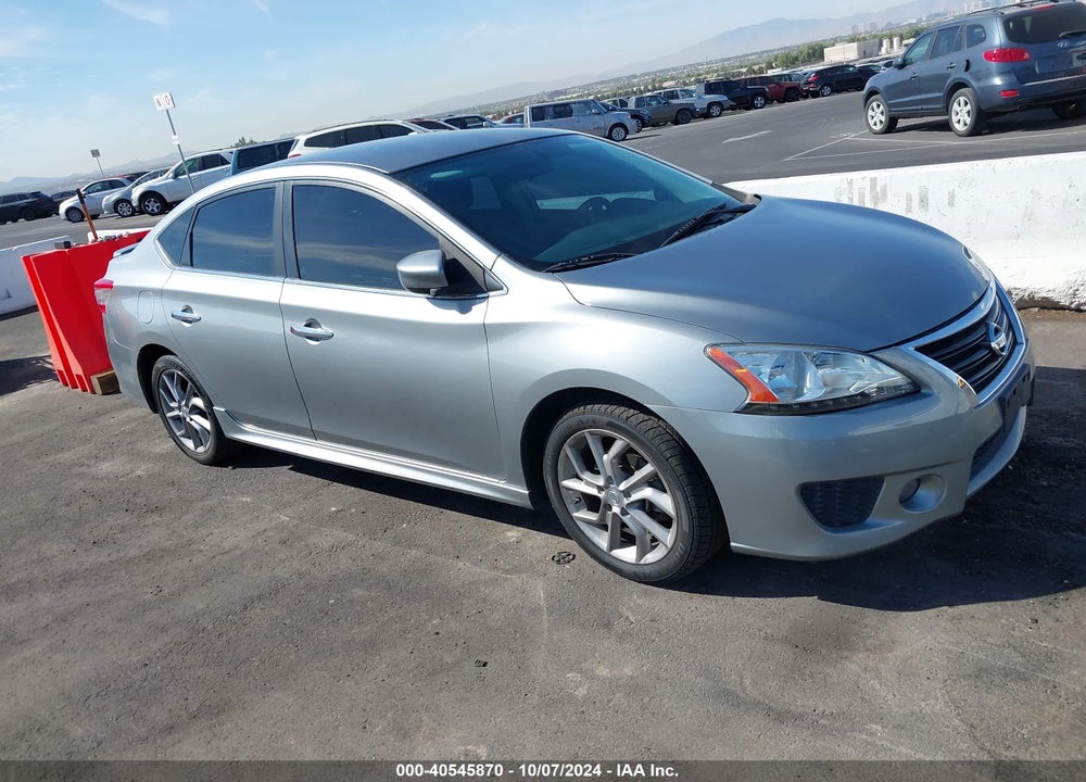 2013 NISSAN SENTRA SR VIN: 3N1AB7AP6DL784652