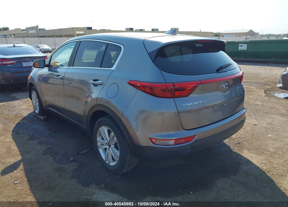 2017 KIA SPORTAGE LX VIN: KNDPM3ACXH7130626