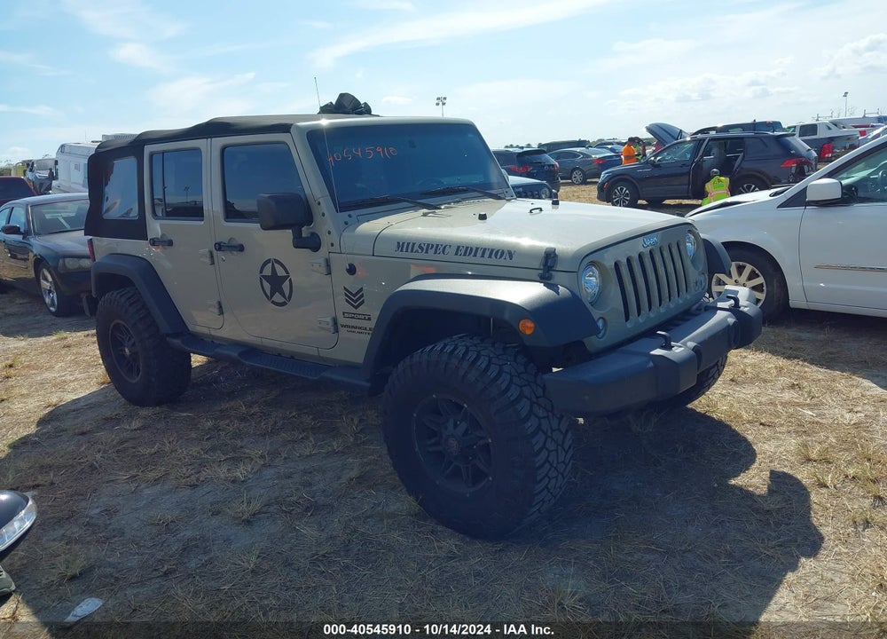 2017 JEEP WRANGLER UNLIMITED SPORT VIN: 1C4BJWDG0HL634774