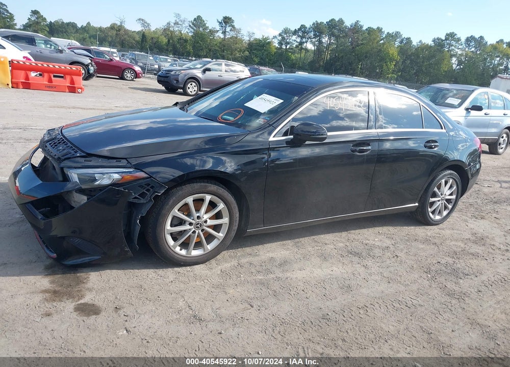 2019 MERCEDES-BENZ A 220 4MATIC VIN: WDD3G4FB4KW025918