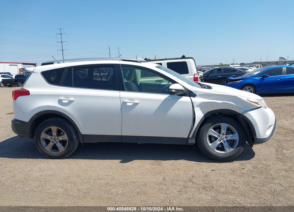 2015 TOYOTA RAV4 XLE VIN: JTMRFREV9FD139754