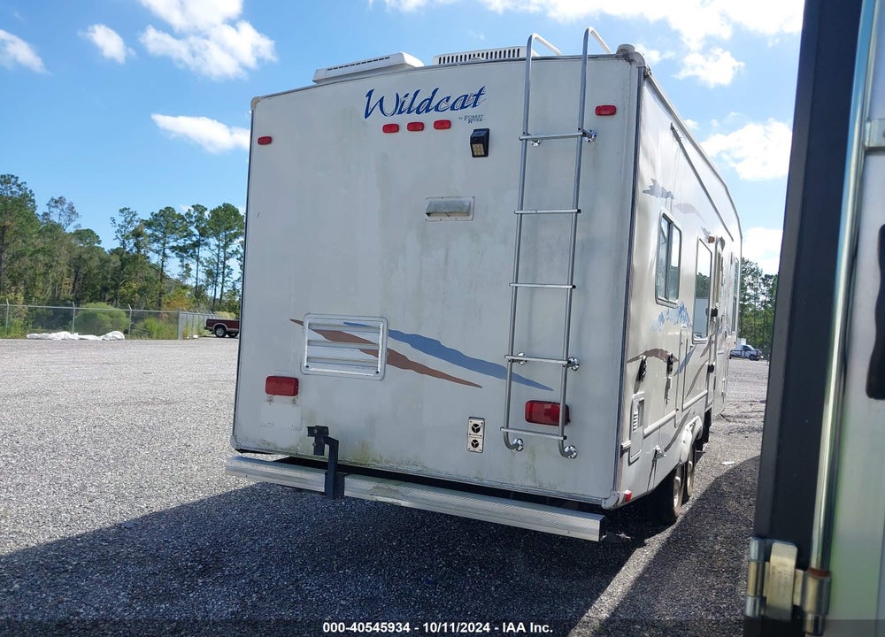 2008 WILDCAT TV 28 VIN: 4X4FWCD248V018077